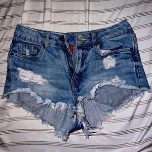 Jean shorts